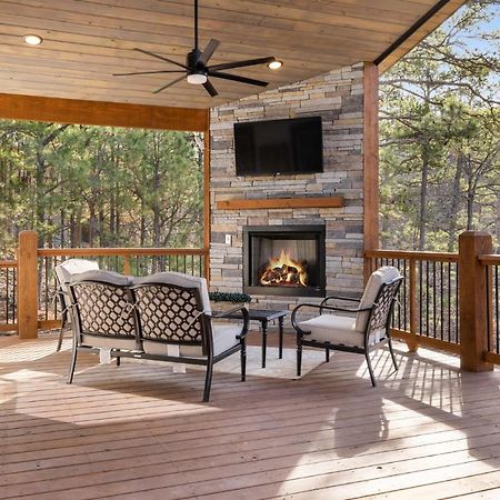 New Luxury Cabin, Hot Tub, Forest Views,Hotel Style Amenities Броукън Боу Екстериор снимка