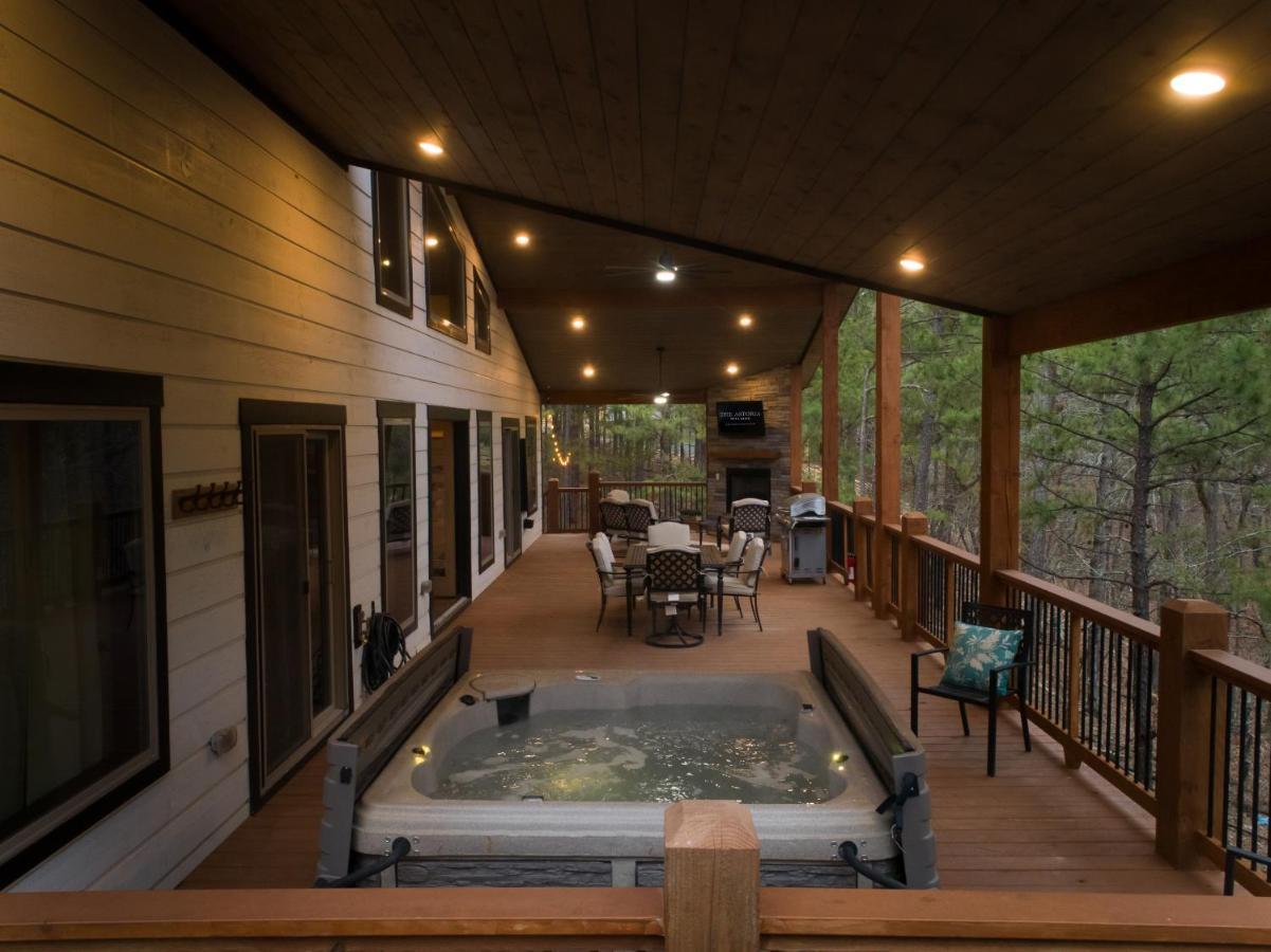 New Luxury Cabin, Hot Tub, Forest Views,Hotel Style Amenities Броукън Боу Екстериор снимка